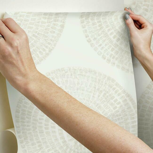 Nikki Chu Medali Peel & Stick Wallpaper Peel and Stick Wallpaper RoomMates   