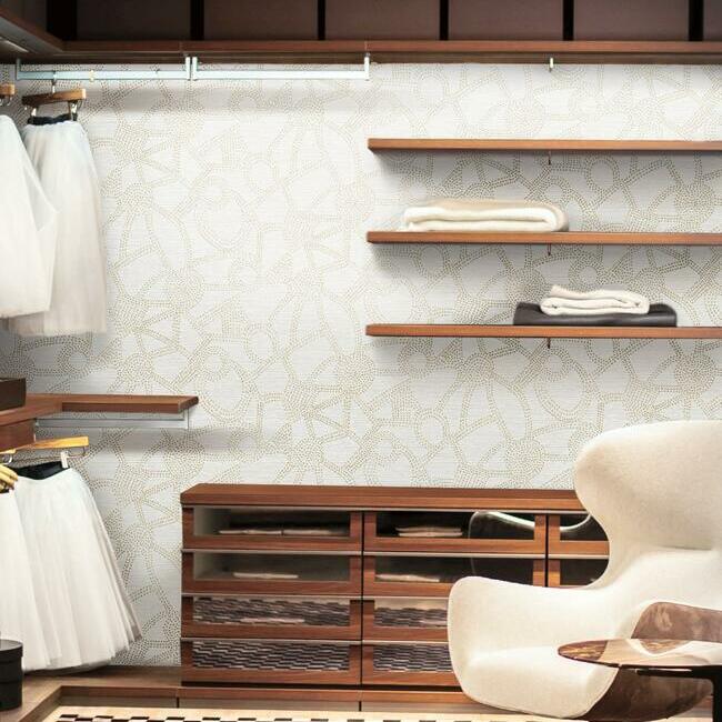 Nikki Chu Amhara Peel and Stick Wallpaper Peel and Stick Wallpaper RoomMates   