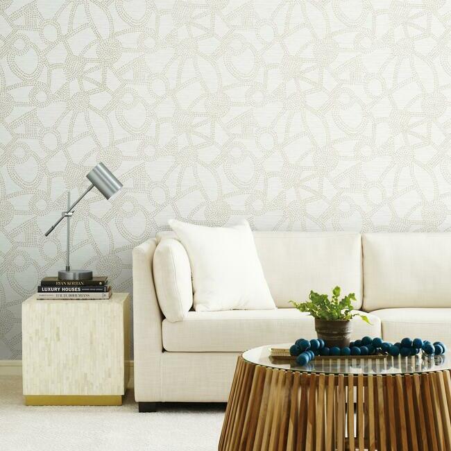 Nikki Chu Amhara Peel and Stick Wallpaper Peel and Stick Wallpaper RoomMates   