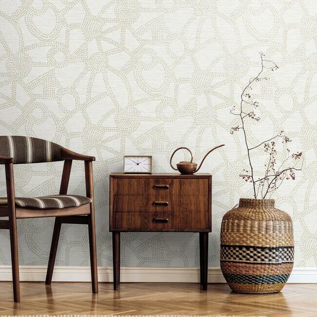 Nikki Chu Amhara Peel and Stick Wallpaper Peel and Stick Wallpaper RoomMates   