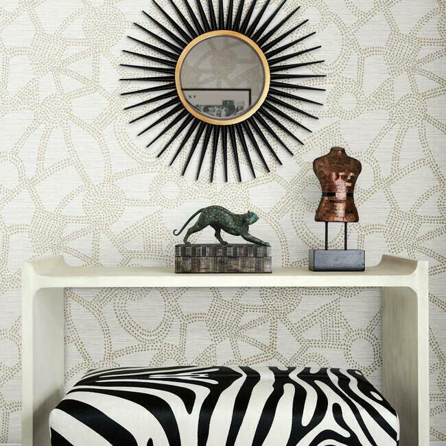 Nikki Chu Amhara Peel and Stick Wallpaper Peel and Stick Wallpaper RoomMates   