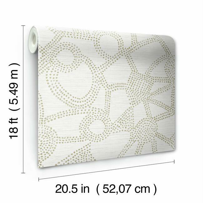 Nikki Chu Amhara Peel and Stick Wallpaper Peel and Stick Wallpaper RoomMates   