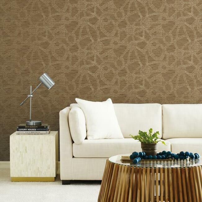 Nikki Chu Amhara Peel and Stick Wallpaper Peel and Stick Wallpaper RoomMates   