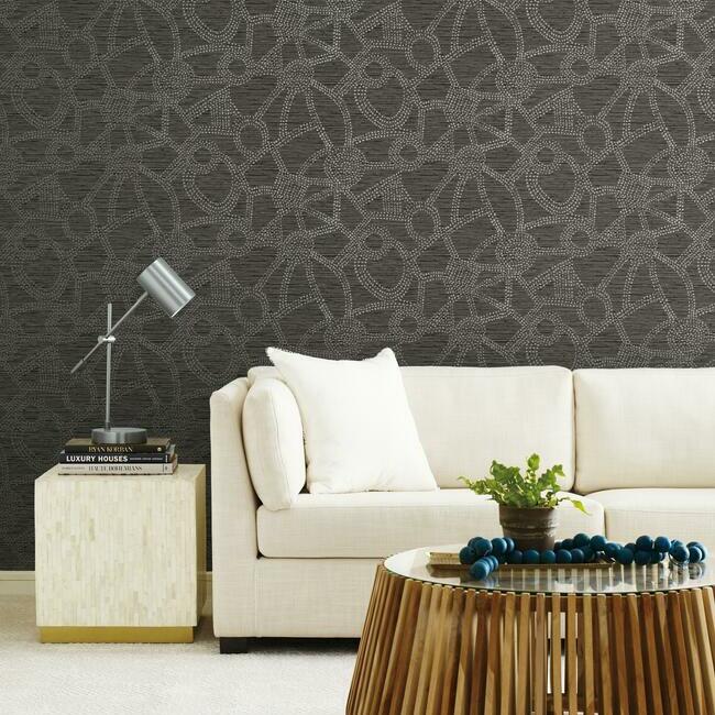 Nikki Chu Amhara Peel and Stick Wallpaper Peel and Stick Wallpaper RoomMates   