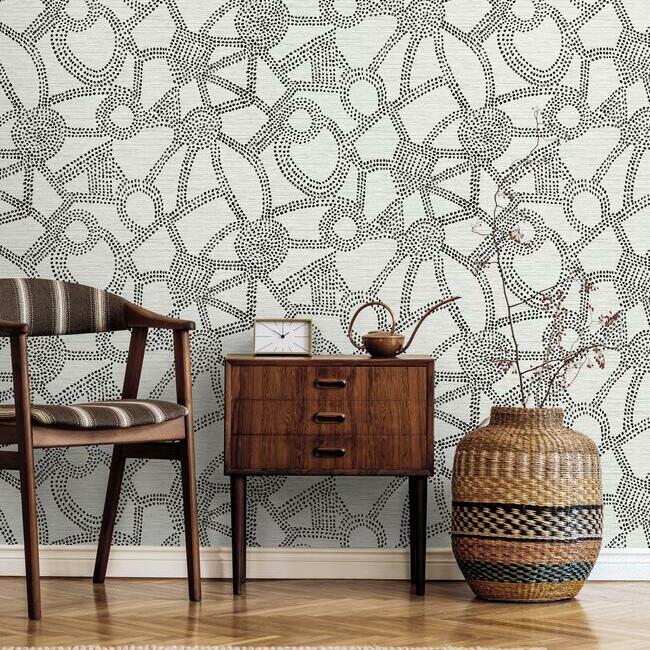 Nikki Chu Amhara Peel and Stick Wallpaper Peel and Stick Wallpaper RoomMates   