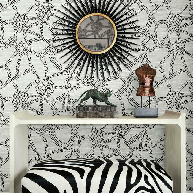 Nikki Chu Amhara Peel and Stick Wallpaper Peel and Stick Wallpaper RoomMates   