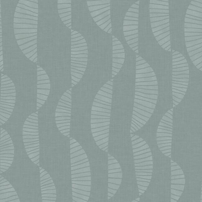 Nikki Chu Seychelles Wave Peel and Stick Wallpaper Peel and Stick Wallpaper RoomMates