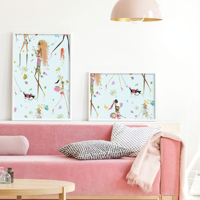 Fun Chic Peel & Stick Wallpaper Peel and Stick Wallpaper RoomMates   