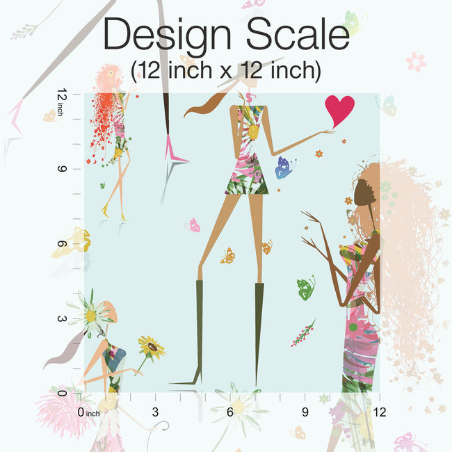Fun Chic Peel & Stick Wallpaper Peel and Stick Wallpaper RoomMates   