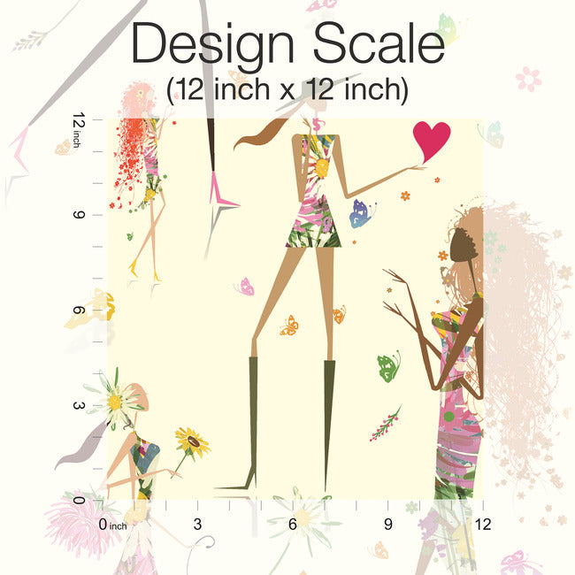 Fun Chic Peel & Stick Wallpaper Peel and Stick Wallpaper RoomMates   