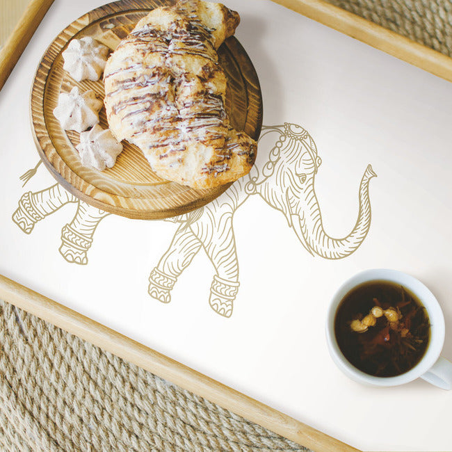 Elephant Walk Peel & Stick Wallpaper Peel and Stick Wallpaper RoomMates   