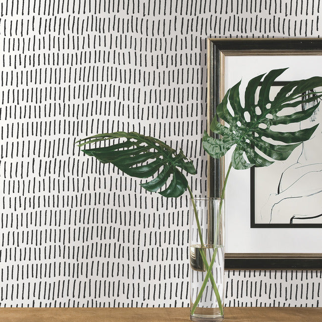 Tick Mark Peel and Stick Wallpaper Peel and Stick Wallpaper RoomMates   
