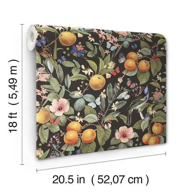 Citrus Peel and Stick Wallpaper Peel and Stick Wallpaper RoomMates   