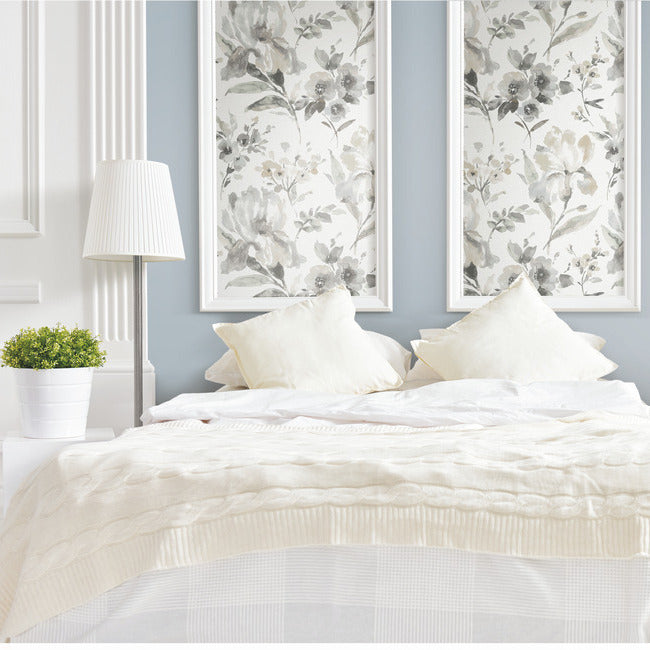 Iris Peel & Stick Wallpaper Peel and Stick Wallpaper RoomMates   