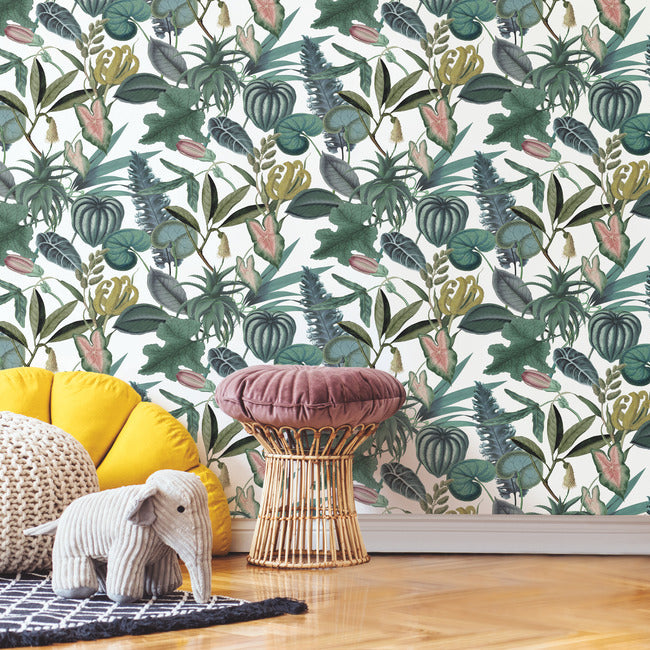 Mr. Kate Tropical Peel & Stick Wallpaper Peel and Stick Wallpaper RoomMates   