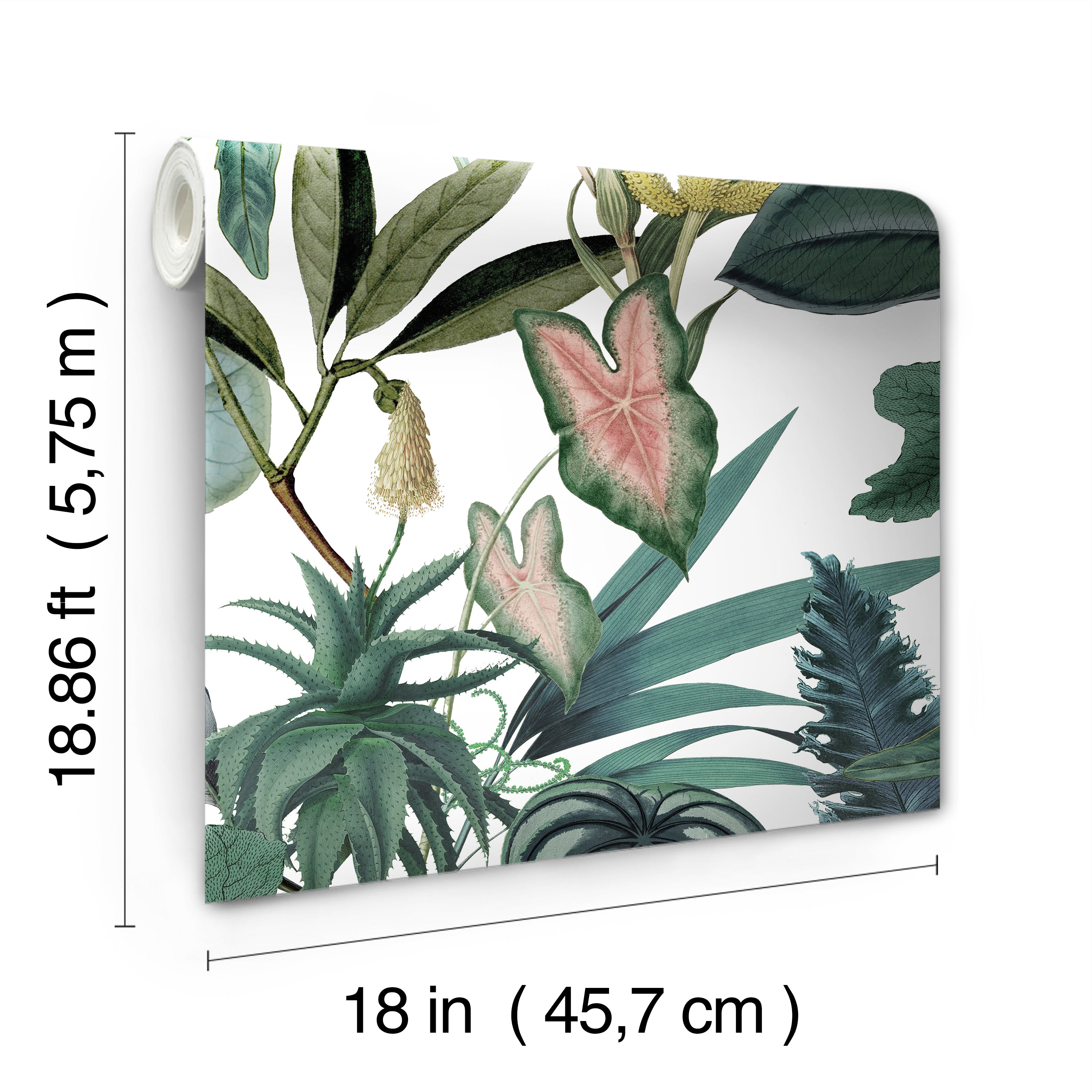 Mr. Kate Tropical Peel & Stick Wallpaper Peel and Stick Wallpaper RoomMates   