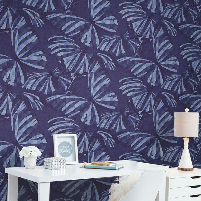 Mr. Kate Butterfly Peel & Stick Wallpaper Peel and Stick Wallpaper RoomMates   
