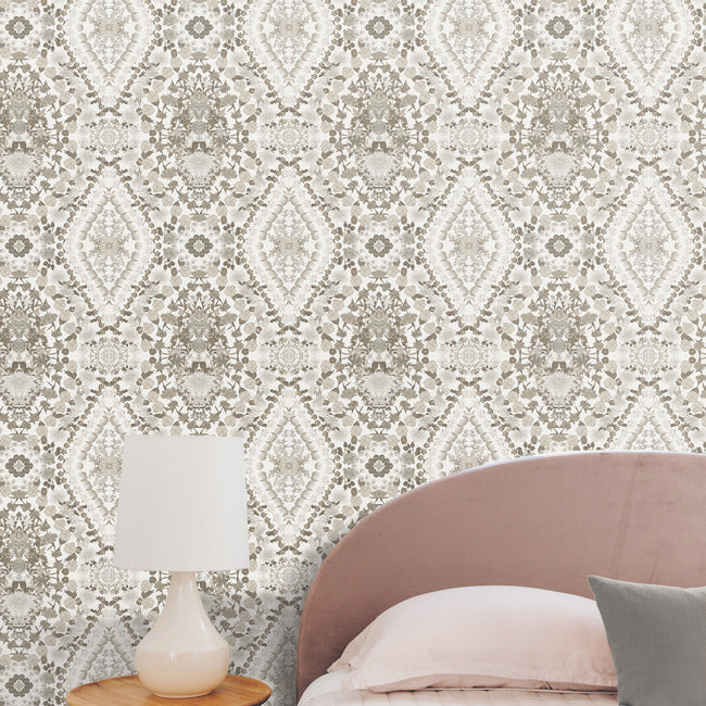 Mr. Kate Dried Flower Kaleidoscope Peel & Stick Wallpaper Peel and Stick Wallpaper RoomMates   
