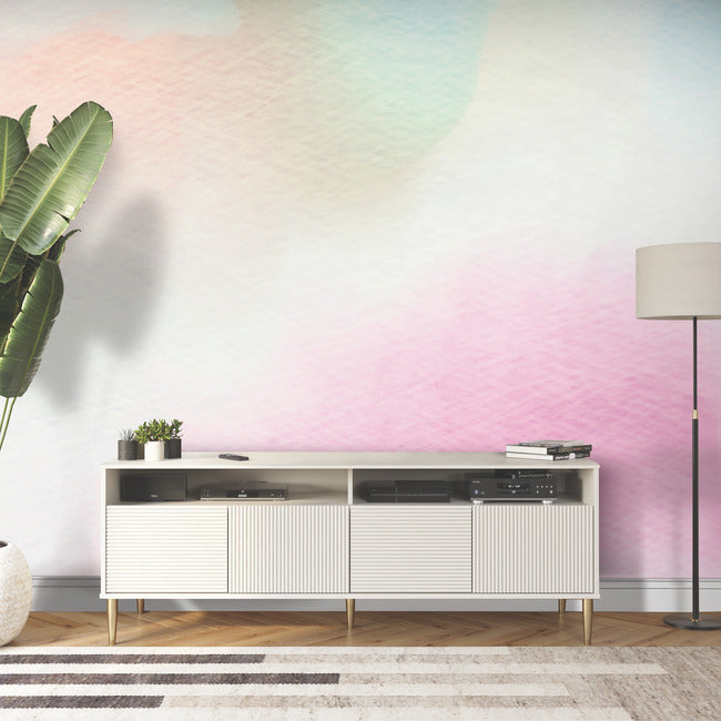Mr. Kate Watercolor Peel & Stick Wallpaper Mural Wall Murals RoomMates   
