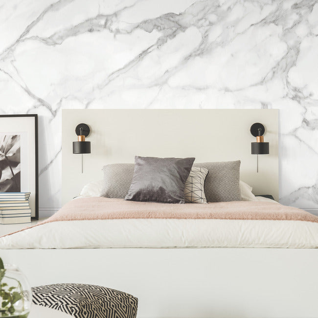 Mr. Kate Marble Peel & Stick Wallpaper Mural Wall Murals RoomMates   