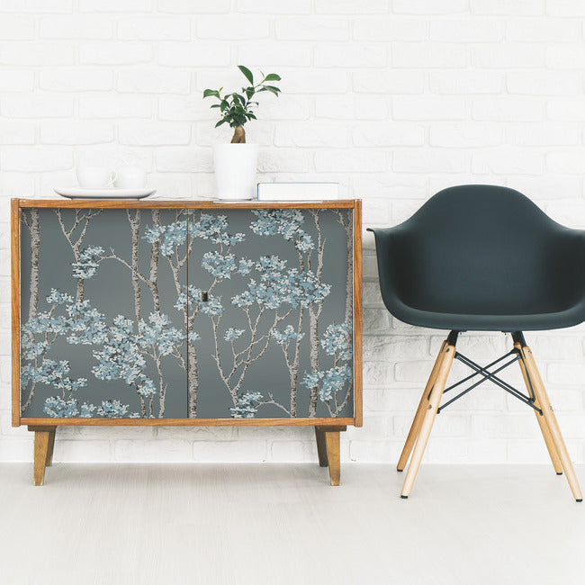 Birch Grove Peel & Stick Wallpaper Peel and Stick Wallpaper RoomMates   