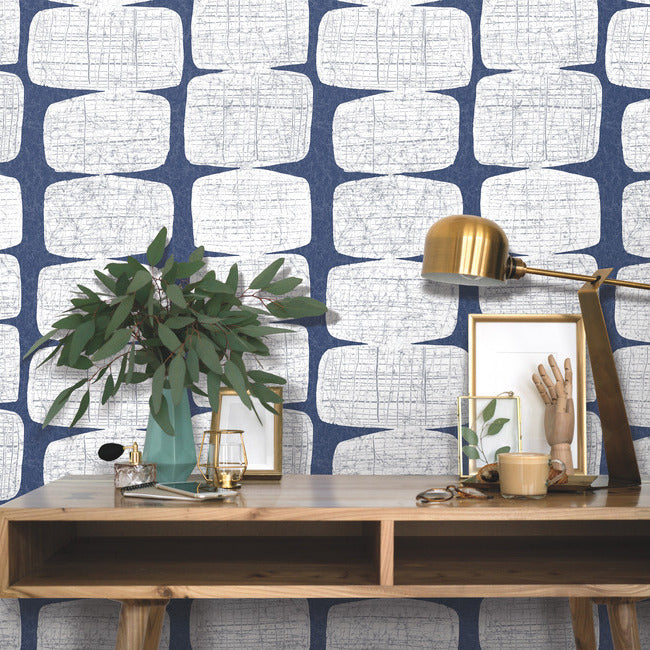 Mid-Century Beads Peel & Stick Wallpaper Peel and Stick Wallpaper RoomMates   