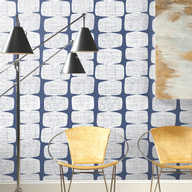 Mid-Century Beads Peel & Stick Wallpaper Peel and Stick Wallpaper RoomMates   