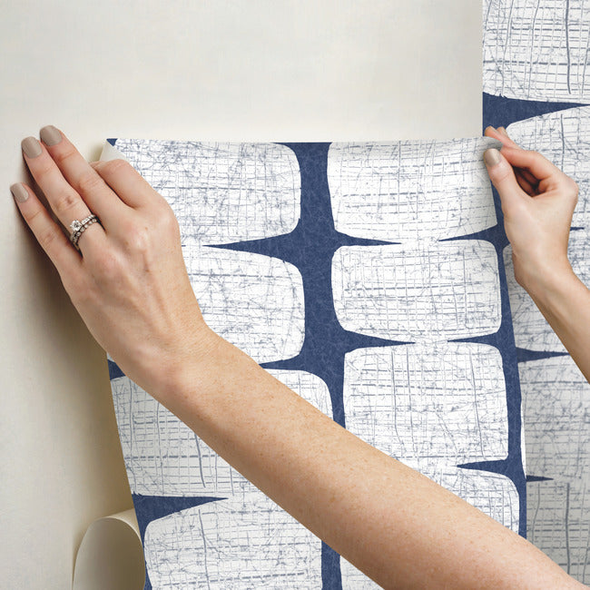 Mid-Century Beads Peel & Stick Wallpaper Peel and Stick Wallpaper RoomMates   