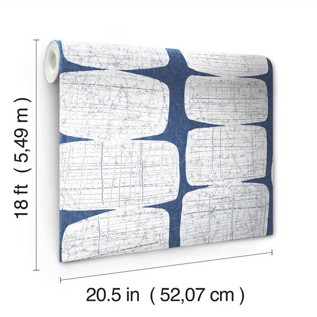 Mid-Century Beads Peel & Stick Wallpaper Peel and Stick Wallpaper RoomMates   