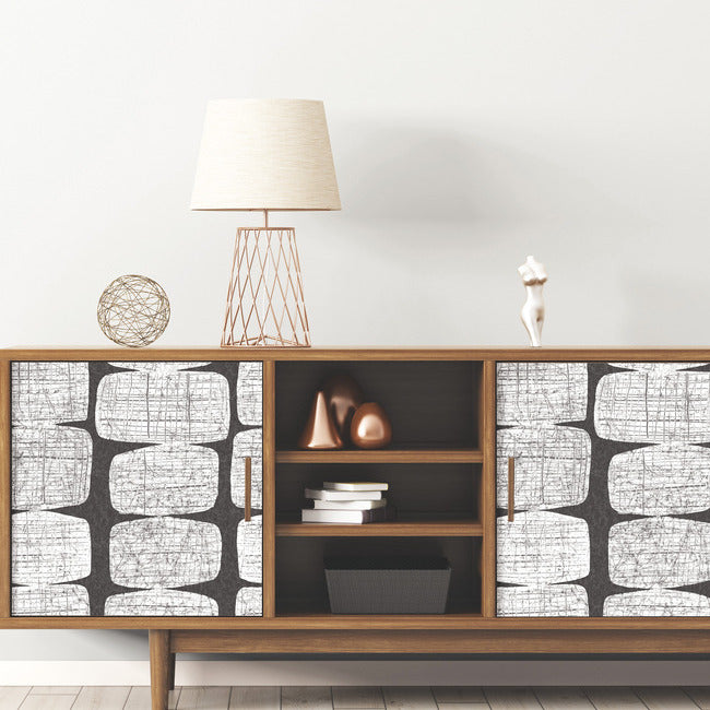 Mid-Century Beads Peel & Stick Wallpaper Peel and Stick Wallpaper RoomMates   