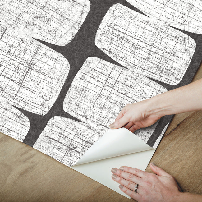 Mid-Century Beads Peel & Stick Wallpaper Peel and Stick Wallpaper RoomMates   
