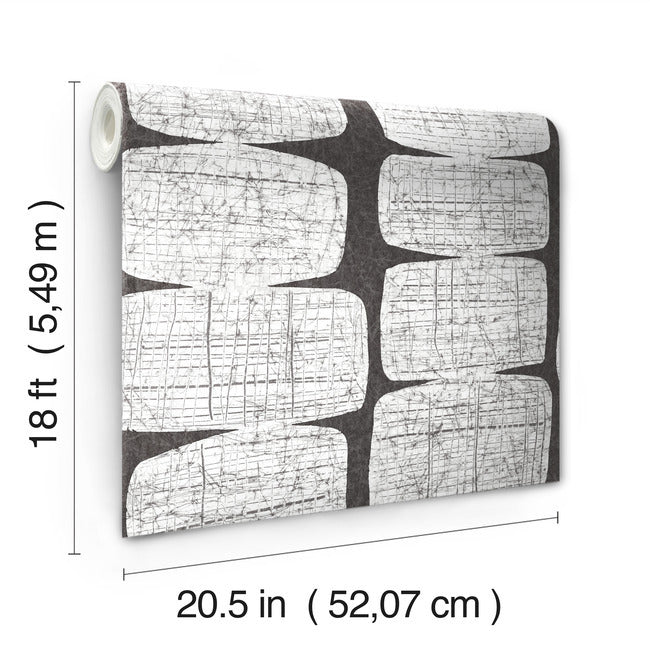Mid-Century Beads Peel & Stick Wallpaper Peel and Stick Wallpaper RoomMates   