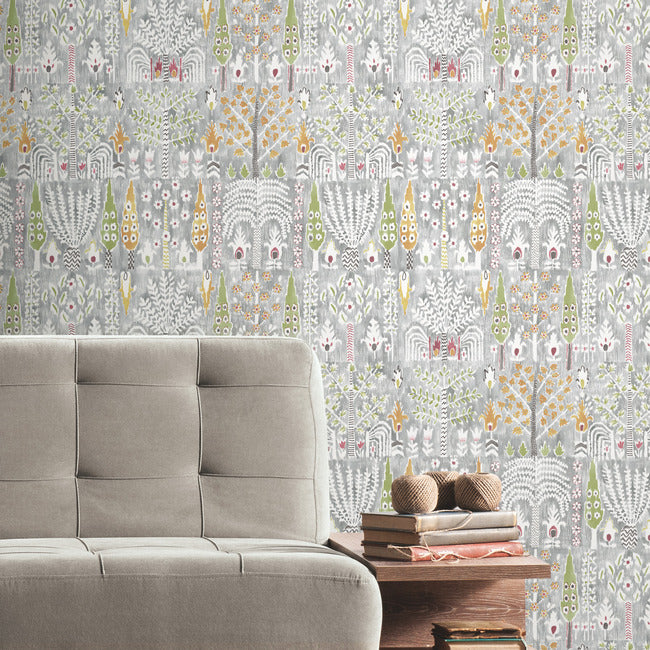 Persian Ikat Peel & Stick Wallpaper Peel and Stick Wallpaper RoomMates   