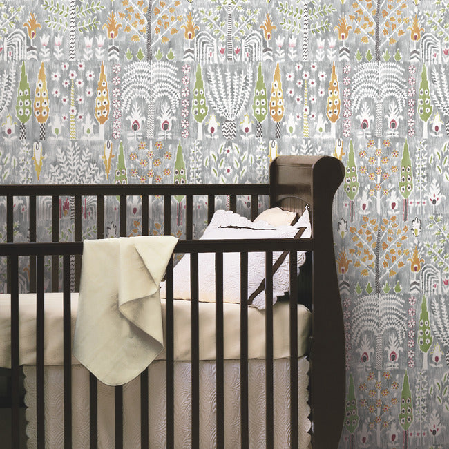 Persian Ikat Peel & Stick Wallpaper Peel and Stick Wallpaper RoomMates   