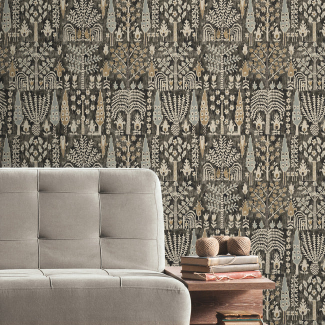 Persian Ikat Peel & Stick Wallpaper Peel and Stick Wallpaper RoomMates   