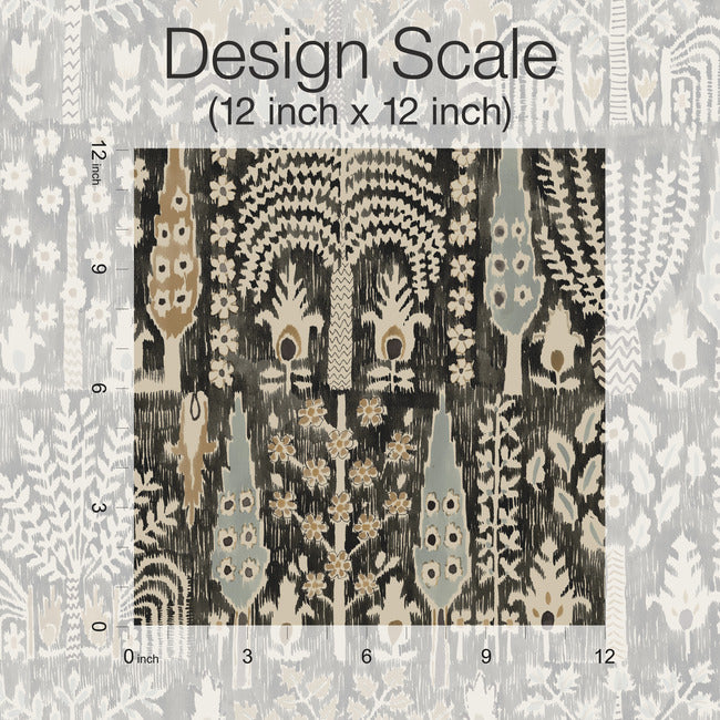 Persian Ikat Peel & Stick Wallpaper Peel and Stick Wallpaper RoomMates   