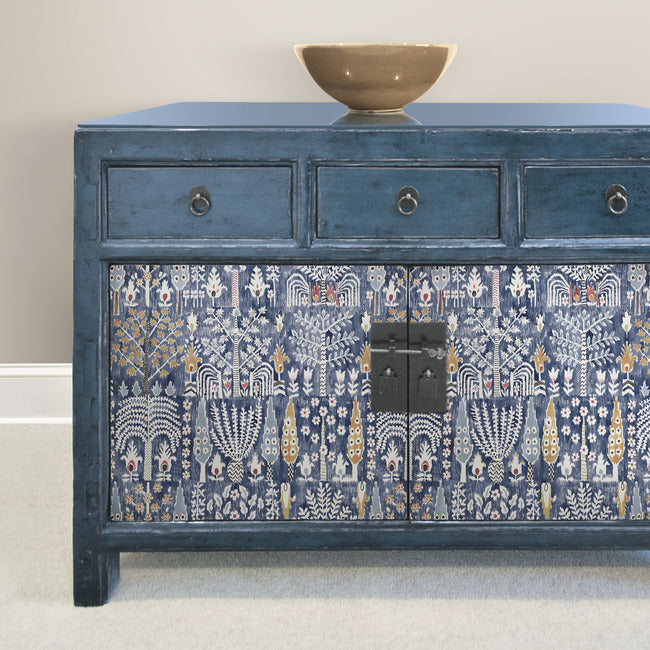 Persian Ikat Peel & Stick Wallpaper Peel and Stick Wallpaper RoomMates   