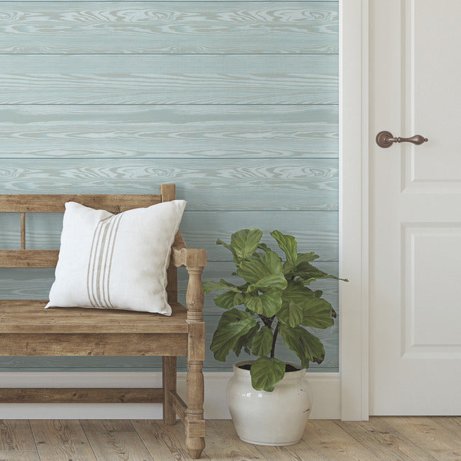 3D Textured Shiplap Peel & Stick Wallpaper (With Raised Inks) Peel and Stick Wallpaper RoomMates   