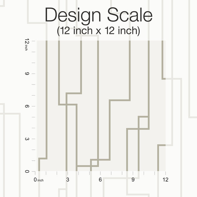 Geometric Circuits Peel & Stick Wallpaper Peel and Stick Wallpaper RoomMates   