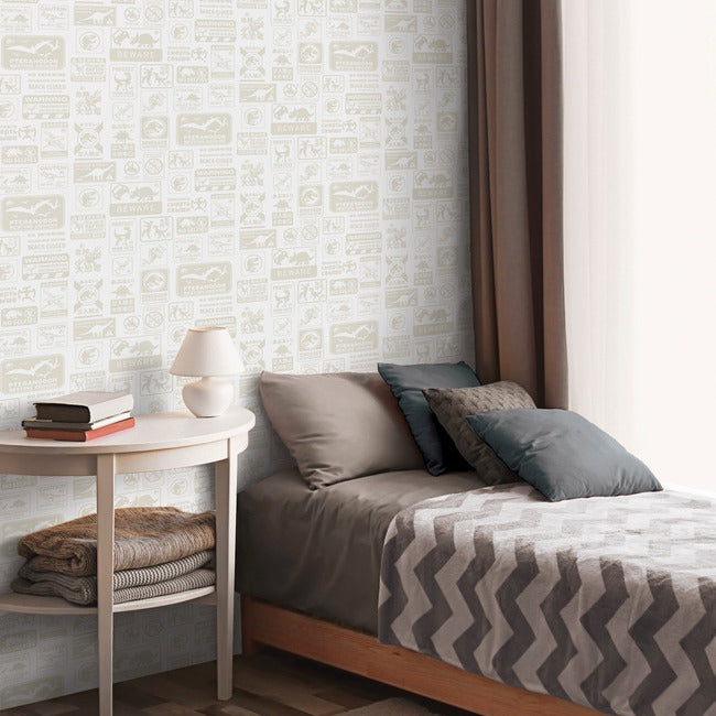 Jurassic World: Dominion Signs Peel And Stick Wallpaper Peel and Stick Wallpaper RoomMates   
