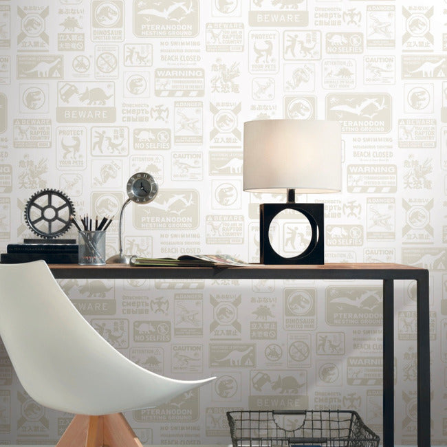 Jurassic World: Dominion Signs Peel And Stick Wallpaper Peel and Stick Wallpaper RoomMates   