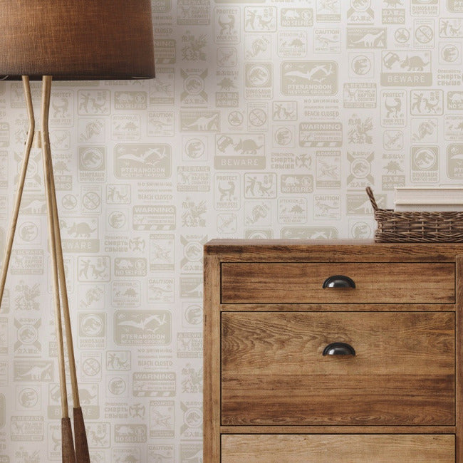 Jurassic World: Dominion Signs Peel And Stick Wallpaper Peel and Stick Wallpaper RoomMates   