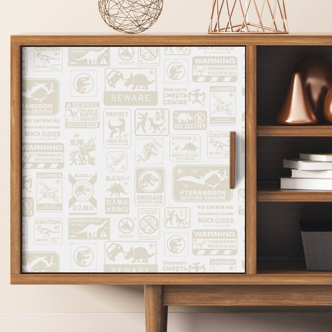 Jurassic World: Dominion Signs Peel And Stick Wallpaper Peel and Stick Wallpaper RoomMates   