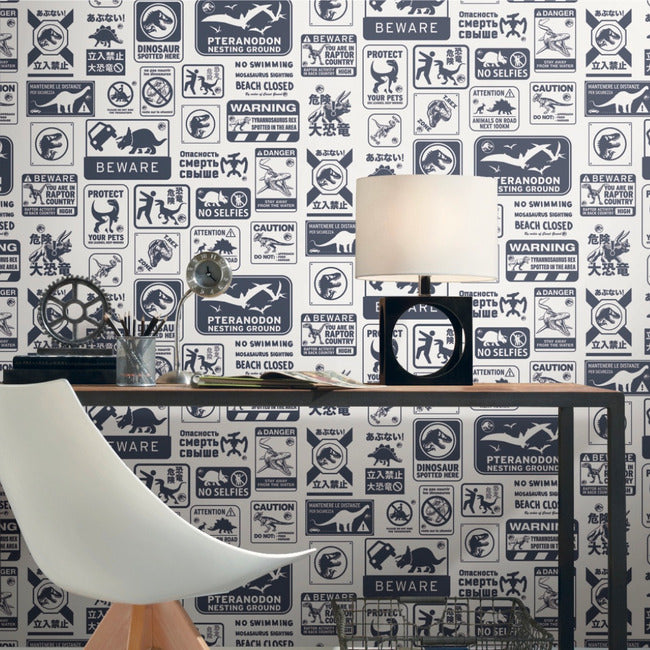 Jurassic World: Dominion Signs Peel And Stick Wallpaper Peel and Stick Wallpaper RoomMates   
