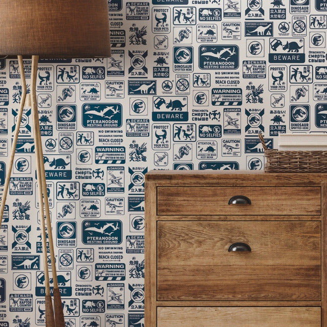 Jurassic World: Dominion Signs Peel And Stick Wallpaper Peel and Stick Wallpaper RoomMates   