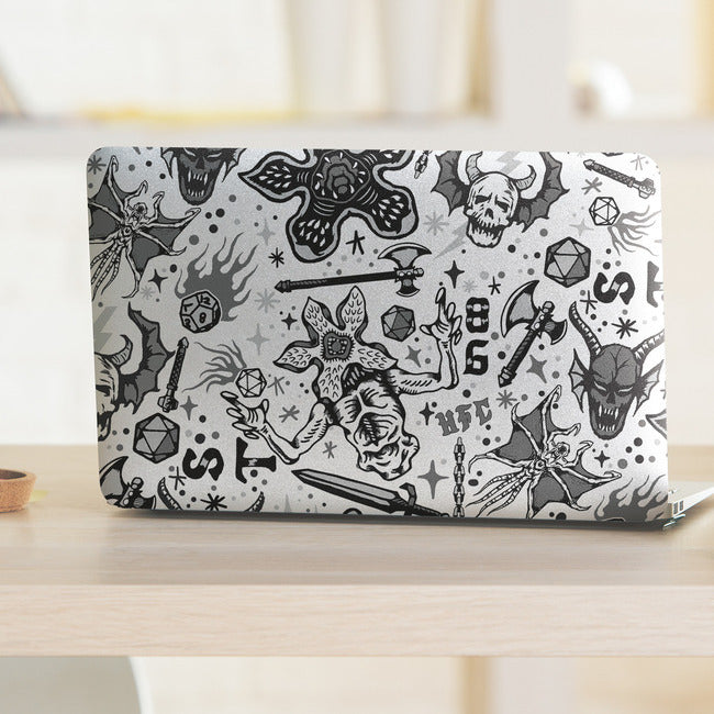 Stranger Things “Hellfire Club” Peel and Stick Wallpaper Peel and Stick Wallpaper RoomMates Decor   