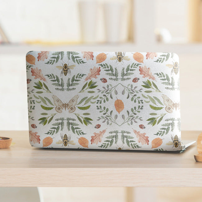 Penny Lane: Forest Cottage Bee And Butterfly Peel and Stick Wallpaper Peel and Stick Wallpaper RoomMates   
