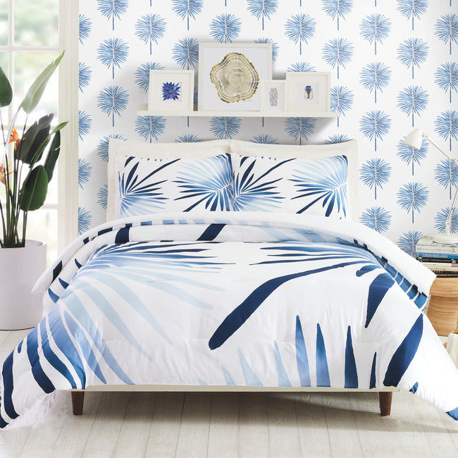 Cat Coquillette Fun Fronds Peel & Stick Wallpaper Peel and Stick Wallpaper RoomMates   