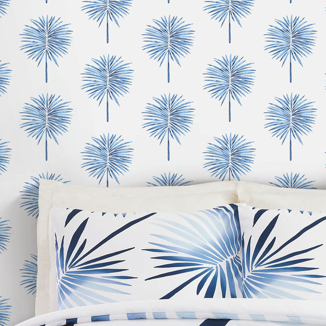 Cat Coquillette Fun Fronds Peel & Stick Wallpaper Peel and Stick Wallpaper RoomMates   