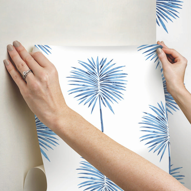 Cat Coquillette Fun Fronds Peel & Stick Wallpaper Peel and Stick Wallpaper RoomMates   
